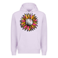 Lilac Volleyball Sunflower Premium Hoodie - Jasminsmagicworld