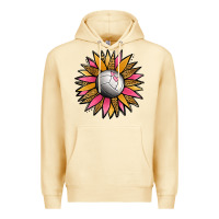 Pina Colada Volleyball Sunflower Premium Hoodie - Jasminsmagicworld