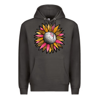 Smoke Volleyball Sunflower Premium Hoodie - Jasminsmagicworld