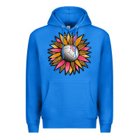 True Royal Volleyball Sunflower Premium Hoodie - Jasminsmagicworld