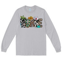 Moon Dust nurse leopard and cowhide Long Sleeve Tee - CowhideDigitalArt