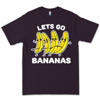 Plum lets go bananas shirt  funny fruit pun shirt  banana t shirt Premium Tee - linhVisuals