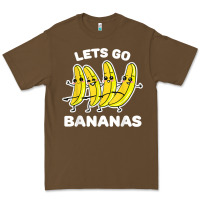 Cacao lets go bananas shirt  funny fruit pun shirt  banana t shirt Premium Tee - linhVisuals