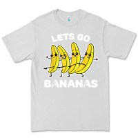 Dove Grey lets go bananas shirt  funny fruit pun shirt  banana t shirt Premium Tee - linhVisuals
