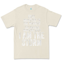 Bone fate whispers to warrior i am the storm quote gritty fighter t shirt Premium Tee - linhVisuals