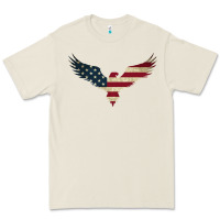 Bone bald eagle  america Premium Tee - linhVisuals