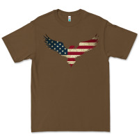 Cacao bald eagle  america Premium Tee - linhVisuals