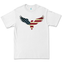 White bald eagle  america Premium Tee - linhVisuals