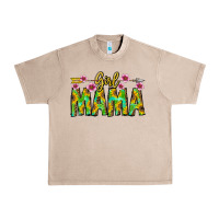 French Oak Girl Mama Urban Heavy Tee - CowhideDigitalArt
