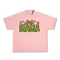 Salmon Girl Mama Urban Heavy Tee - CowhideDigitalArt