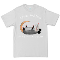 Dove Grey funny opossum possum tee live weird fake your death t shirt Premium Tee - linhVisuals