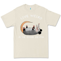 Funny Opossum Possum Tee Live Weird Fake Your Death T Shirt Premium Tee | Teevron