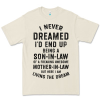 Bone mens i never dreamed i'd end up being a son in law funny gift t shirt Premium Tee - linhVisuals