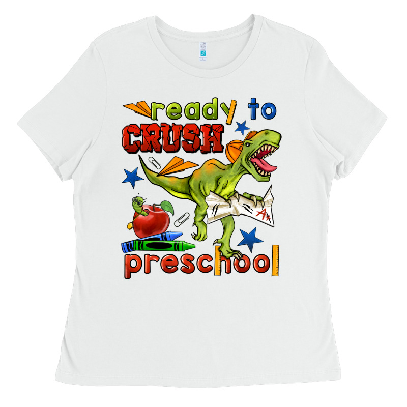 Ready To Crush Preschool Ladies Tee by BundleAndBundleShop | Teevron