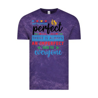 Cloud Purple Not everyone is perfect. There is always an imperf Vintage Tee - CowhideDigitalArt