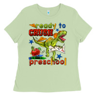 Matcha ready to crush preschool Ladies Tee - BundleAndBundleShop