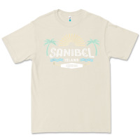 Bone sanibel island retro style florida t shirt Premium Tee - linhVisuals