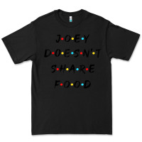 Black funny joey doesn't share food how you doin quoted friends t shirt Premium Tee - linhVisuals
