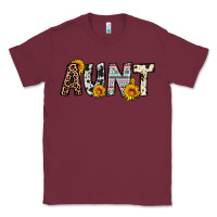 Burgundy aunt Classic Tee - OliviaCreatesArt