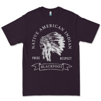 Plum blackfoot tribe native american indian pride respect darker t shirt Premium Tee - linhVisuals