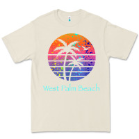 Bone west palm beach tropical t shirt for family vacations Premium Tee - linhVisuals