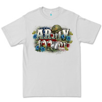Dove Grey Army mom Mother's Day Premium Tee - FaDigitalArtStudio