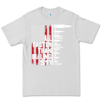 Dove Grey all faster than dialing 911 american flag gun lover for men t shirt Premium Tee - linhVisuals