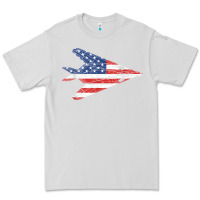 Dove Grey f 117 stealth nighthawk aircraft american flag f117 t shirt Premium Tee - linhVisuals