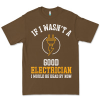 Cacao electrician gifts for men & funny electrical design t shirt Premium Tee - linhVisuals