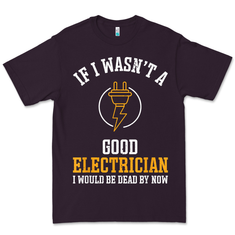 Electrician Gifts For Men & Funny Electrical Design T Shirt Premium Tee by linhVisuals | Teevron
