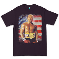 Plum funny boxer trump trump rocky meme t shirt Premium Tee - linhVisuals