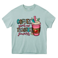 Arona coffee gives me teacher powers Heavy Core Tee - OliviaCreatesArt