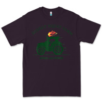 Plum diddly squat farm green, tractor tee for farmer t shirt Premium Tee - linhVisuals