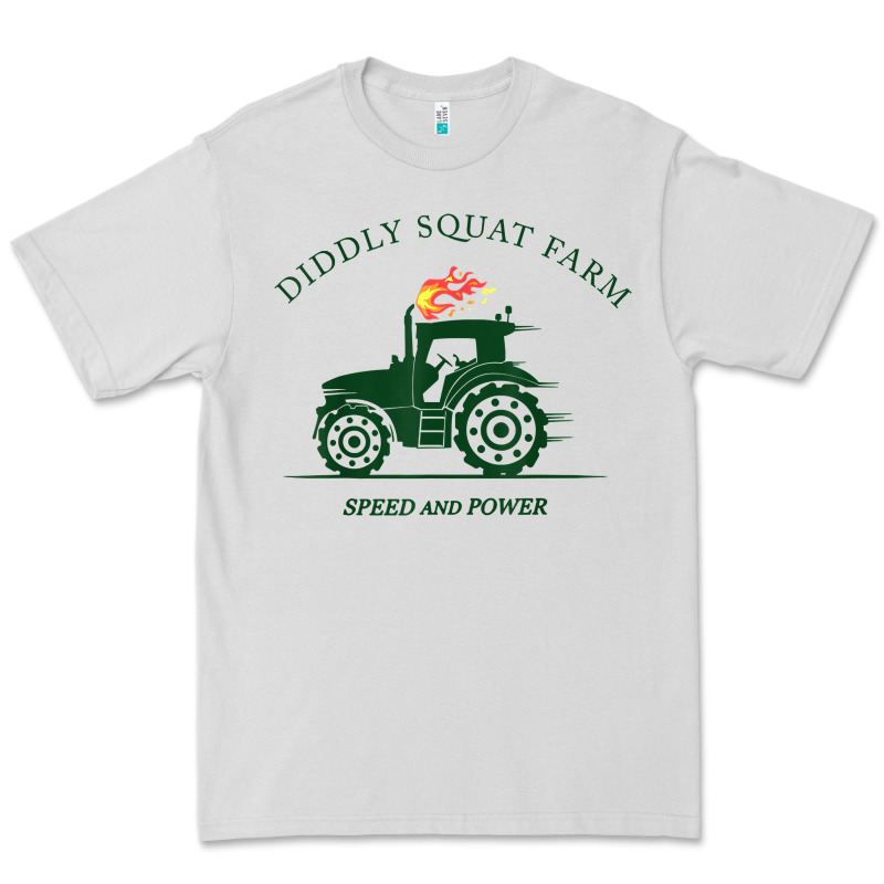 Diddly Squat Farm Green, Tractor Tee For Farmer T Shirt Premium Tee by linhVisuals | Teevron