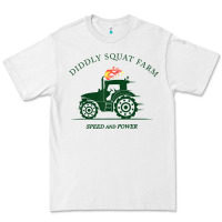 White diddly squat farm green, tractor tee for farmer t shirt Premium Tee - linhVisuals