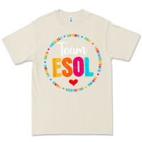 Bone back to school teachers crew students   team esol teacher t shirt Premium Tee - linhVisuals