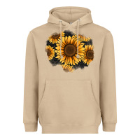 Mushroom sunflower patch Heavyweight Hoodie - Jasminsmagicworld