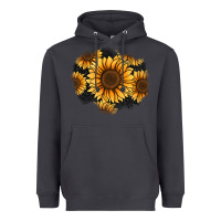 Smoke sunflower patch Heavyweight Hoodie - Jasminsmagicworld