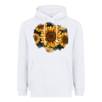 White sunflower patch Heavyweight Hoodie - Jasminsmagicworld