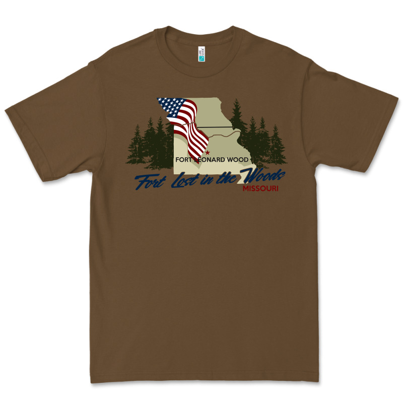 Fort Leonard Wood Fort Lost In The Woods Missouri Pullover Hoodie Premium Tee by linhVisuals | Teevron