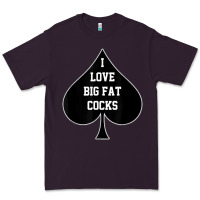 Plum i love big fat cocks queen of spades t shirt Premium Tee - linhVisuals