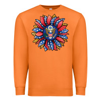 Carrot american sunflower Premium Sweatshirt - Jasminsmagicworld
