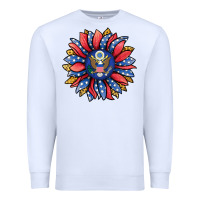 White american sunflower Premium Sweatshirt - Jasminsmagicworld