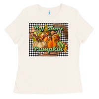 Hey There Pumpkin Mouse Pad Ladies Tee | Teevron