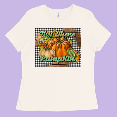 Hey There Pumpkin Mouse Pad Ladies Tee Designed By Bundleandbundleshop