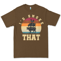 Cacao id smoke that funny smoked pork meat lover bbq gift barbecue t shirt Premium Tee - linhVisuals