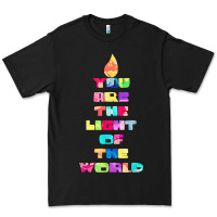 Black light of the world godspell inspired musical theater t shirt Premium Tee - linhVisuals