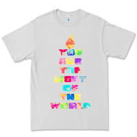 Dove Grey light of the world godspell inspired musical theater t shirt Premium Tee - linhVisuals