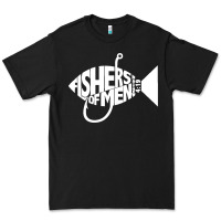 Black matching church christian group bible verse fishers of men pullover ho Premium Tee - linhVisuals