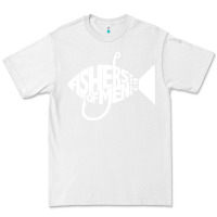 White matching church christian group bible verse fishers of men pullover ho Premium Tee - linhVisuals
